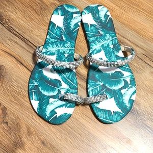 New Summer Rhinestone Sandals. Size 8.5  Anna Brand